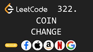 Coin Change - Leetcode 322 - Python