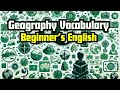 Learn Basic Geography Vocabulary in English!