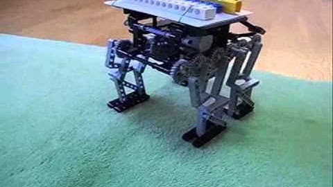 Lego Technic Variable Parallel Linkage 4 Legged Walking Robot 4
