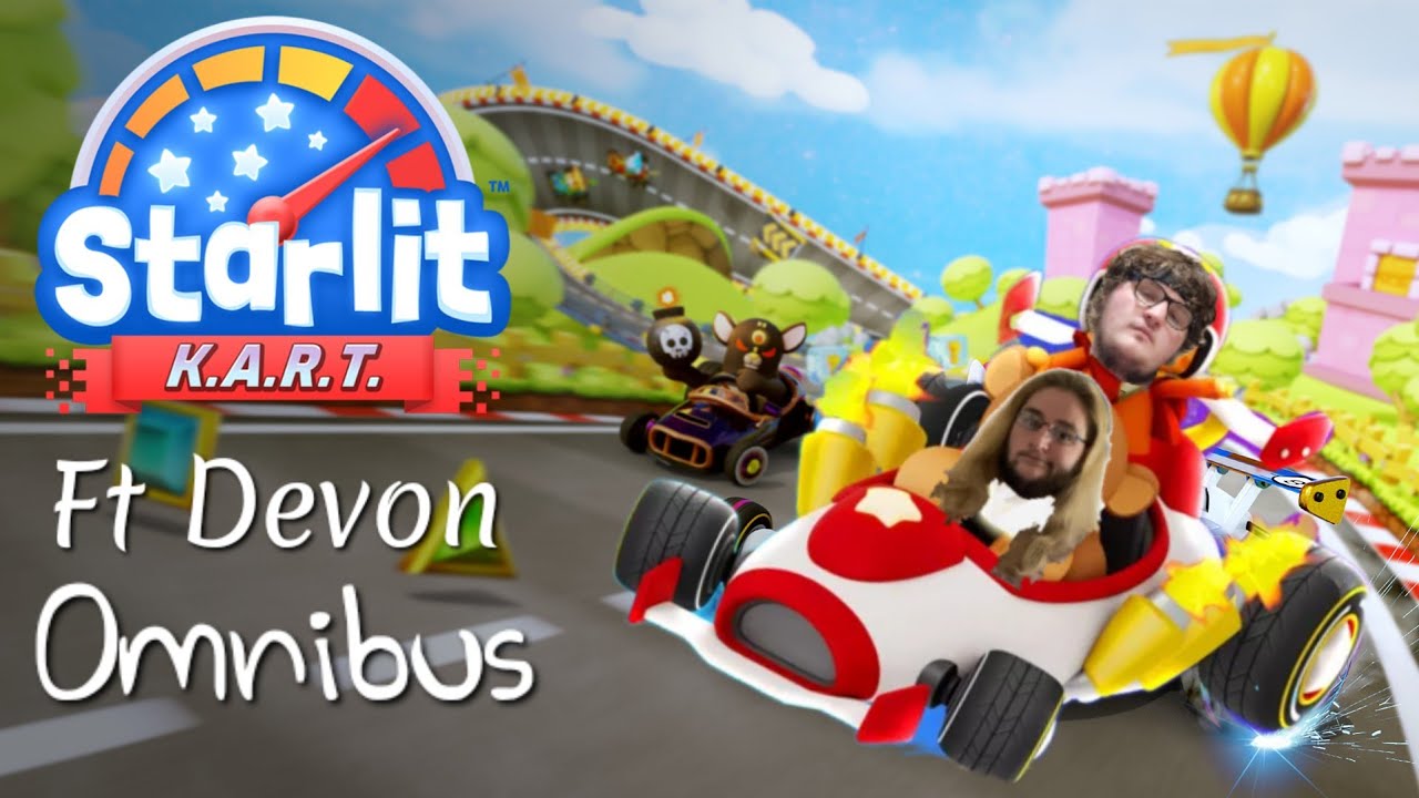 Starlit Kart Racing Omnibus | Ft Devon | All Cups | Austintheartist Omnibus