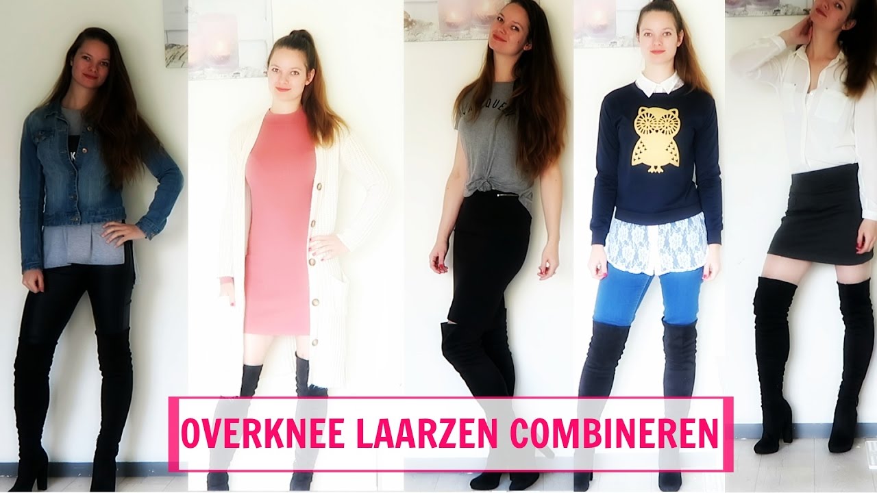 OVERKNEE LAARZEN COMBINEREN | SAARTJE DE LEEUW