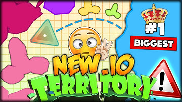 BRAND NEW IO GAME!! YOU CAN DO THIS? THE BIGGEST #1 TERRITORY ON TERR.IO (Like Agar.io / Slither.io)