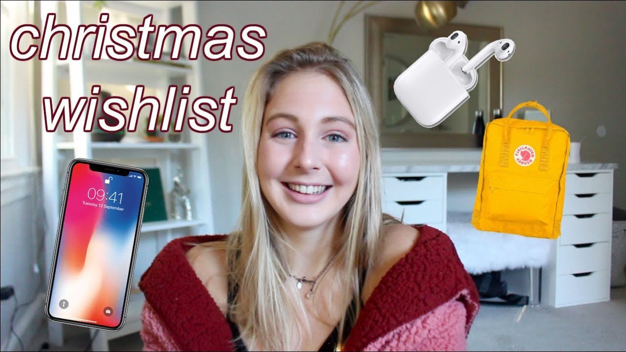 christmas wishlist 2018