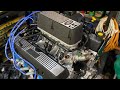 Range rover 46 v8 rebuild restoration inlet manifold and rocker covers v8 rangerover engine