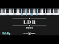 LDR - Raisa (KARAOKE PIANO - MALE KEY)