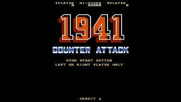 【生配信】1941 Counter Attack(カプコンアーケードスタジアム版) 1コインクリア達成