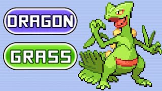 Sceptile Should Have Been Dragon Type.