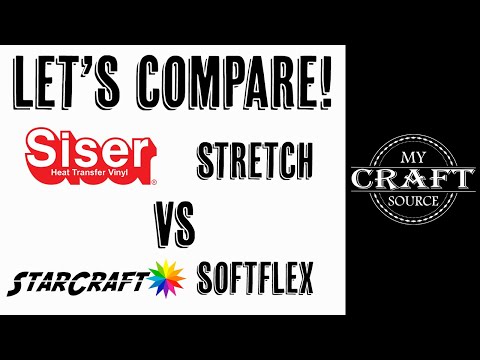 SISER EASYWEED VS. STARCRAFT SOFTFLEX, My Craft Source, Siser