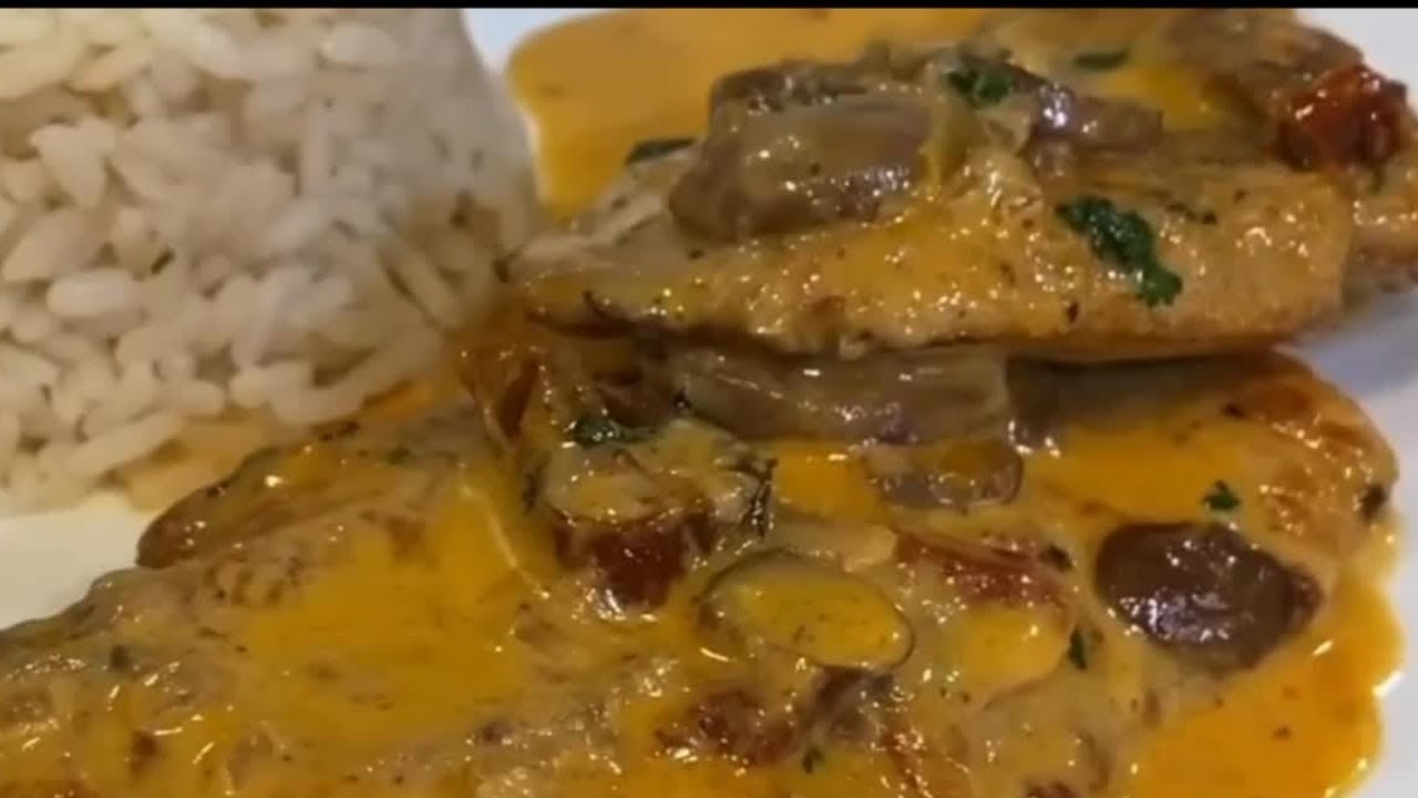 Çok PRATİK ve Çok LEZZETLİ ????Kremalı Mantarlı Tavuk Şinitzel Tarifi – Tavuk Yemekleri Çok PRATİK ve Çok LEZZETLİ ????Kremalı Mantarlı Tavuk Şinitzel Tarifi – Tavuk Yemekleri