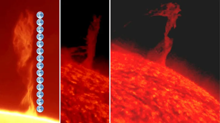 Extremely large plasma tornado observed on the solar surface