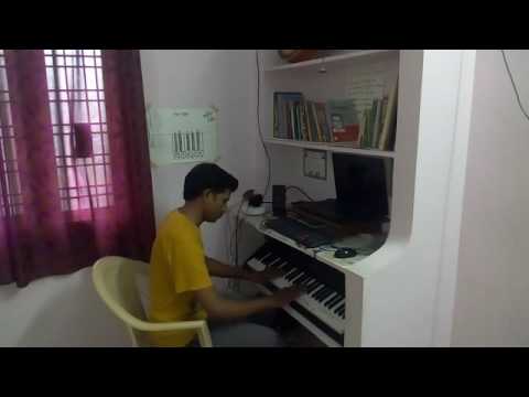 Ravoyi Chandamama song on piano