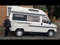 Van tour  waynes 1993 talbot express auto sleeper campervan