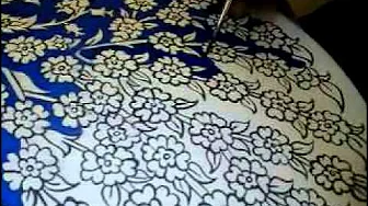 art of seramic  painting