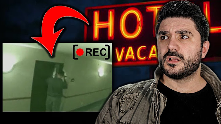 CETTE VIDÉO D'UN HÔTEL HANTÉ EST TERRIFIANTE (Histoires Mystérieuses)