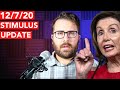 12/7 Update: Will Pelosi Push for $1,200 Stimulus Checks?  My Thoughts.