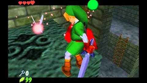 ZeldaOoT: Forest Maze Skip, No Ground Jump