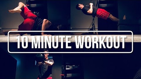 10 Minute Workout Using 3 Exercises (swings, rows, locomotion)