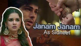 Sidneet Vm On Janam Janam | Sidneet Sad Vm | Sidneet Story Type Vm | Sidneet X L