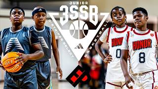 Anthony Edwards Five Vs Honor Sports 2033: Adidas Junior 3SSB Super Regional 11U Matchup!