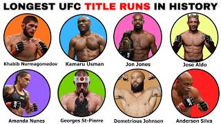 The Longest Title Reigns In UFC History Explained