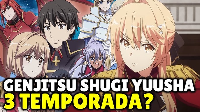 ESTRENO DE LA 3 TEMPORADA DE GENJITSU SHUGI YUUSHA NO OUKOKU