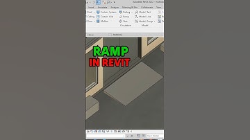✅ Create A Slope Ramp In Revit #revitarchitecture #revit #ytshortsviral #3dmodelingsoftware