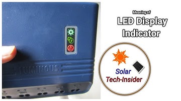 LED Display Indicator of Luminous Solar Charge Controller 12 Volt 6 Amp