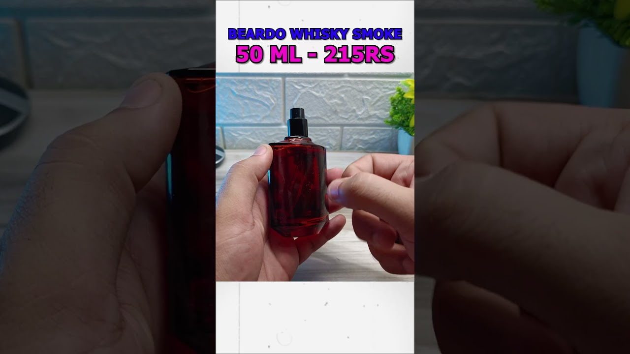 Beardo Whisky Smoke 50ML - Only - 215.Rs 