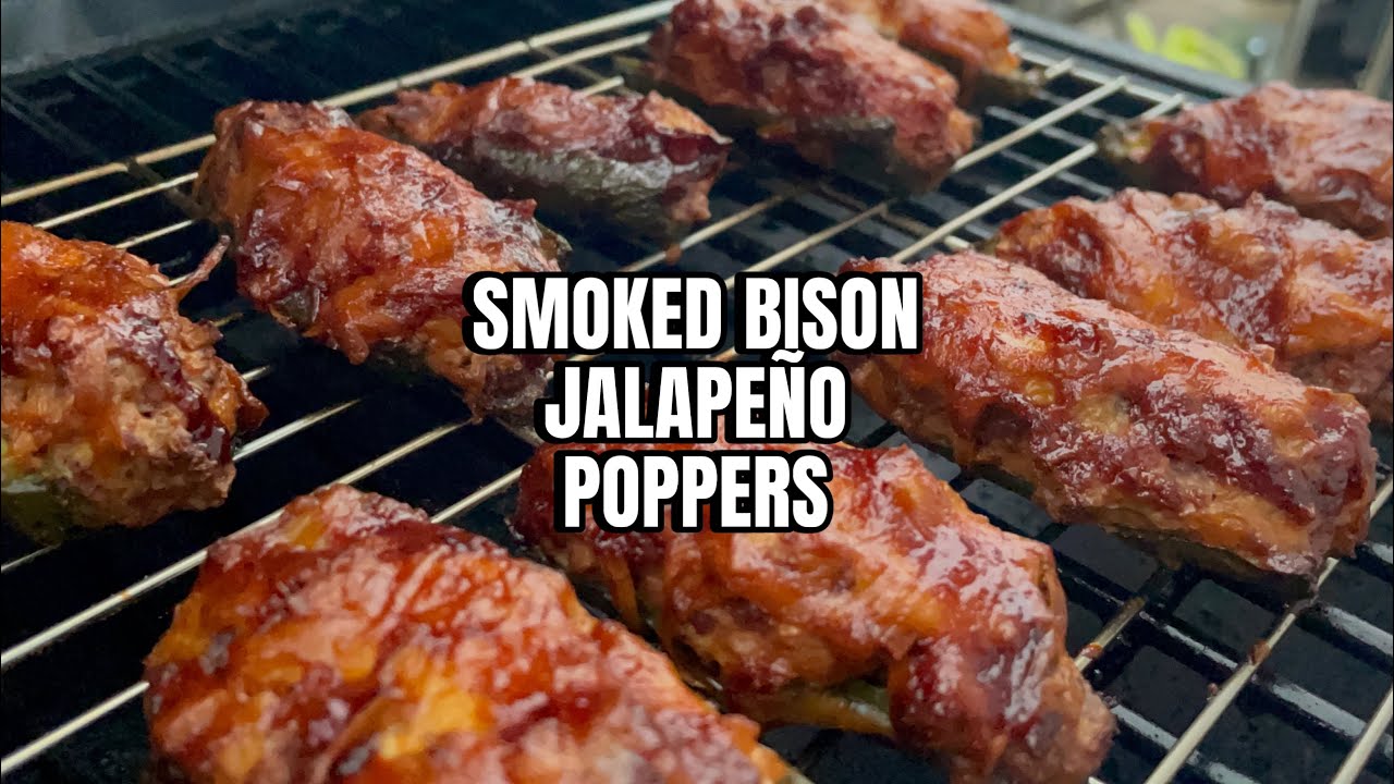 Smoked Bison Jalapeño Poppers — watch on YouTube