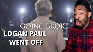 Logan Paul - GOING BROKE (Antonio Brown Diss Track) REACTION