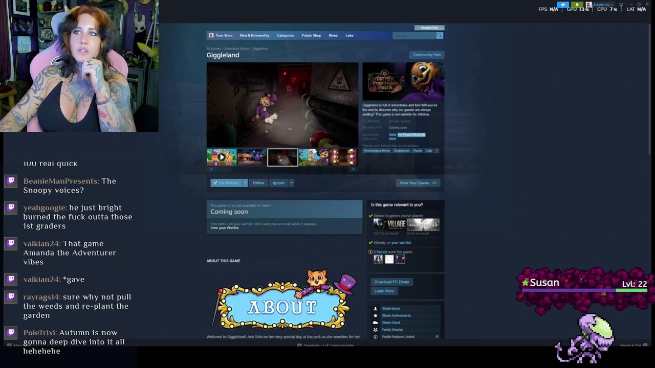 I want to apologize to everyone for literally no reason - The Horror Game