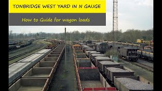 How to Guide for wagon loads on my Tonbridge west yard model railway