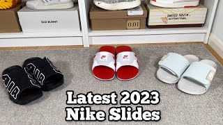 Nike Offcourt Adjust/ Nike Air Max 1 Slides / Nike Air More Uptempo Slides Review& On foot
