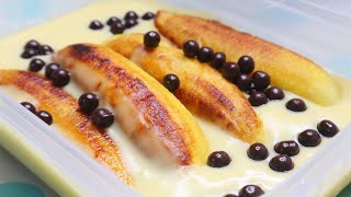 Ide Jualan Terbaru dari Olahan Pisang | Resep Pisang Custard Lumer Bikin Nagih