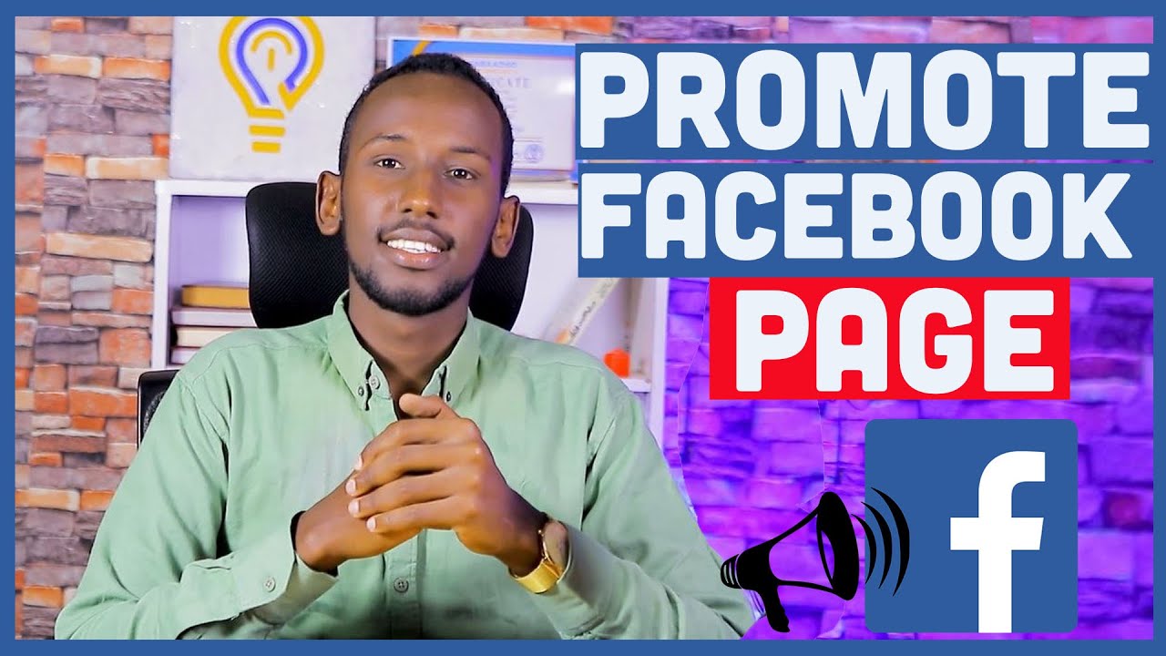 Sida loo sameeyo Facebook page promote | Dad badan gaarsii waxyaabaha aad soo dhigto page-kaga Face.