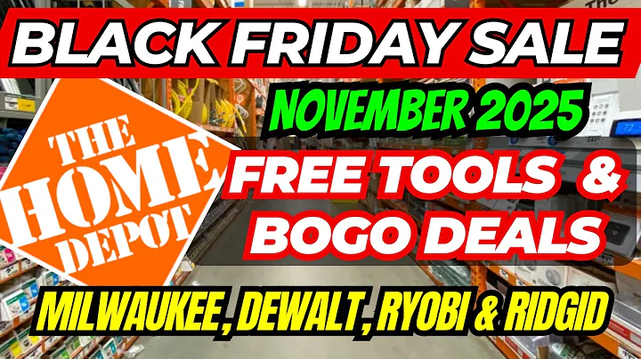 Home Depot BLACK FRIDAY Sale Huge BOGO Free Tool Deals on #Ridgid #Milwaukeetools #DeWalt #Ryobi