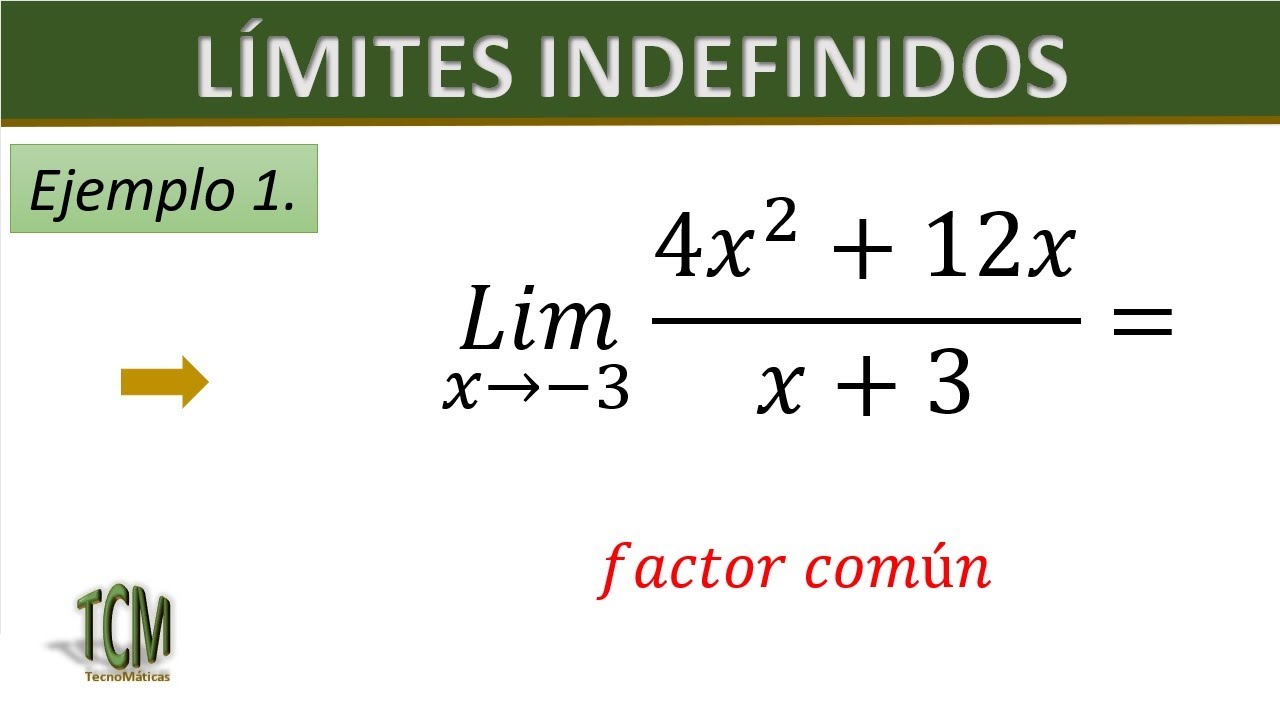 Limites Indefinidos Solucion Por Factorizaci n Ejem 1 Factor limites-indefinidos-solucion-por-factorizaci-n-ejem-1-factor