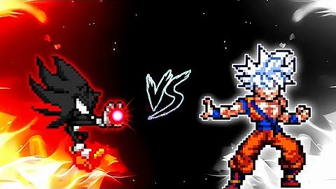 Dark Shadic V3 OP VS Son Goku DBS V7 OP (all form) in Jump Force Mugen