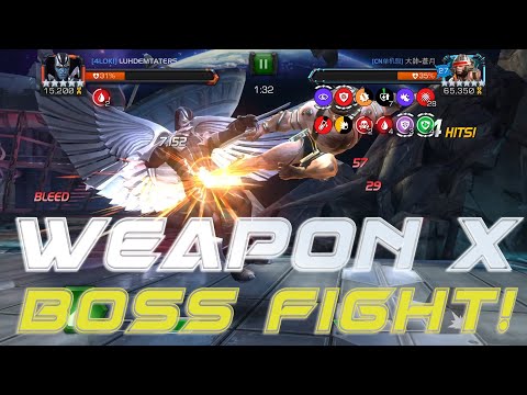 Season 18 War 10: 4LOKI vs CN – WEAPON X BOSS! | Marvel Contest of Champions