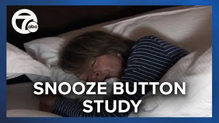 New research suggests hitting the snooze button won't hurt your health