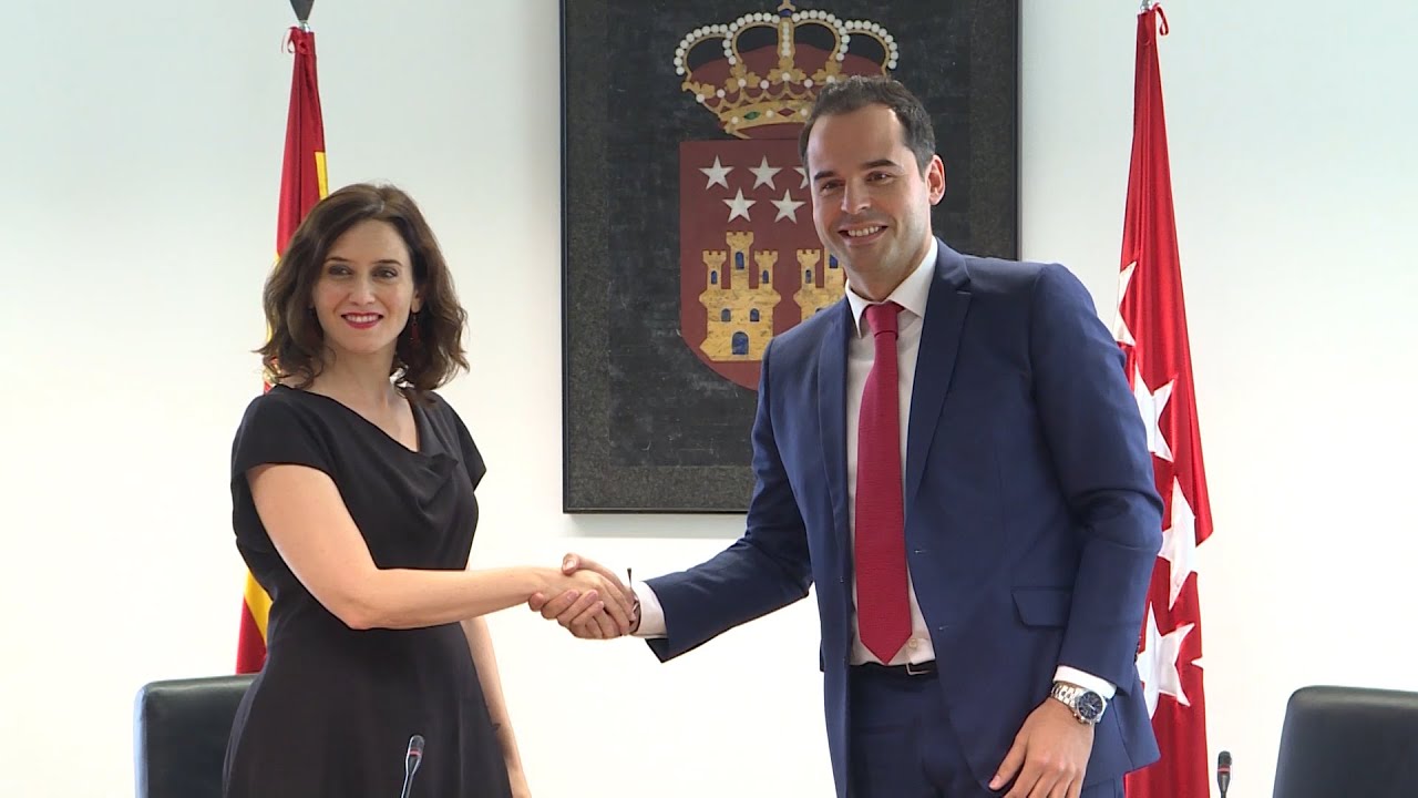 PP y Cs acuerdan un gobierno de coalición en la Comunidad de Madrid