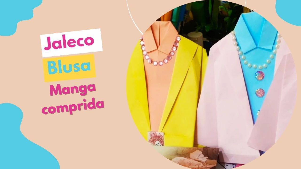 Jaleco/Blusa, Dobradura fofa💌💗