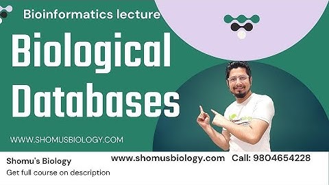 Biological databases in bioinformatics