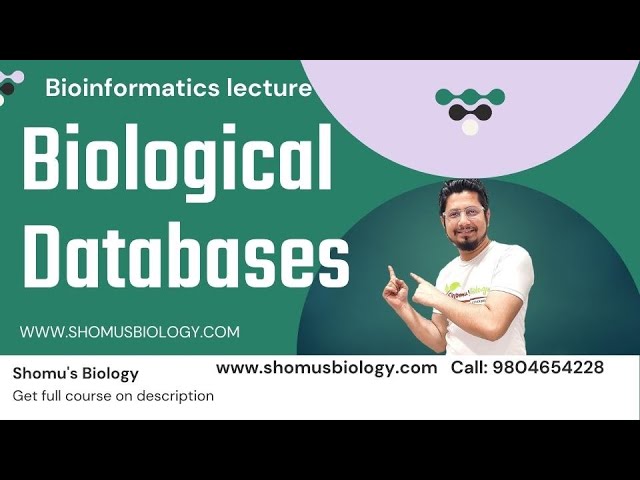 Biological databases in bioinformatics