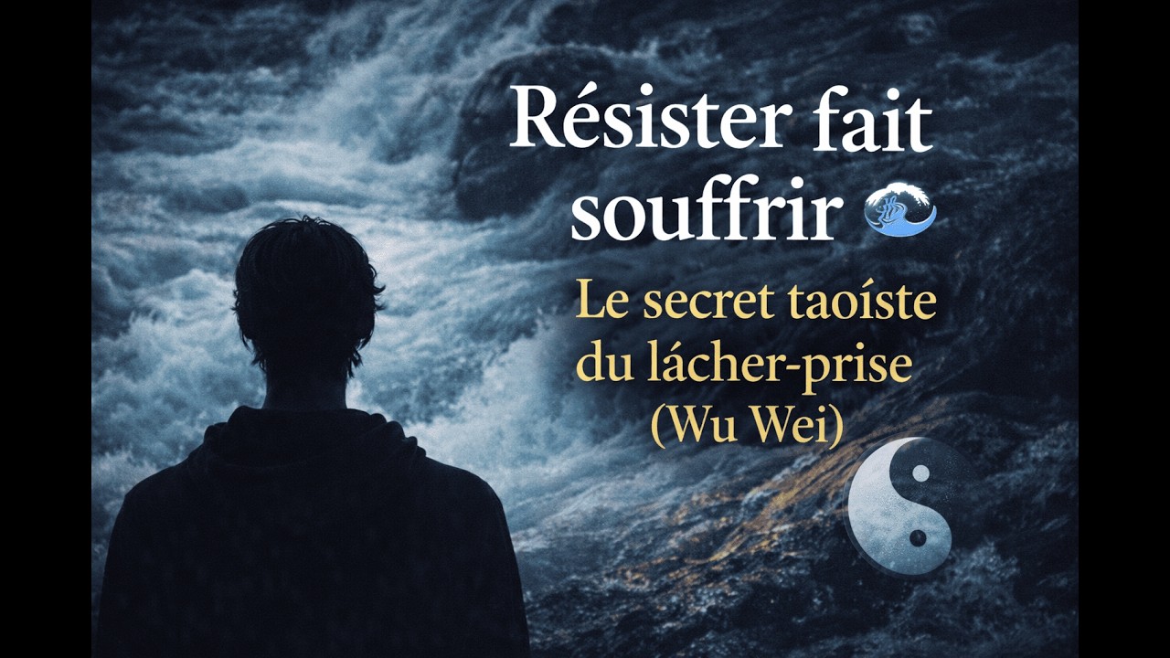 Résister fait souffrir 🌊 | Le secret taoïste du lâcher-prise (Wu Wei)#meditation #motivation