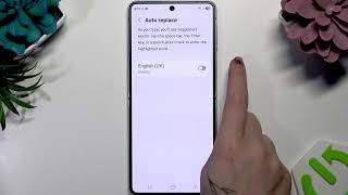 SAMSUNG Galaxy Z Flip 8 – How to Enter Text Correction Options
