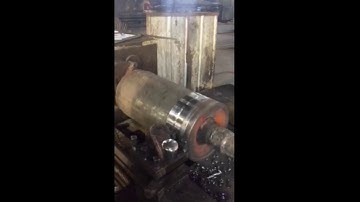 Machining Surfacing Mill Rolls with Halnn Solid CBN Inserts