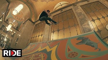 Incredible Mini Ramp Session in Fisher Skyscraper