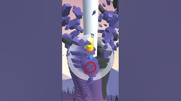 stack ball ghost gameplay ||Andriod/iso game #shorts #satisfying