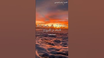 سورة فصلت من آية 23 إلى آية 25 بصوت الشيخ ياسر الدوسري♥♥
